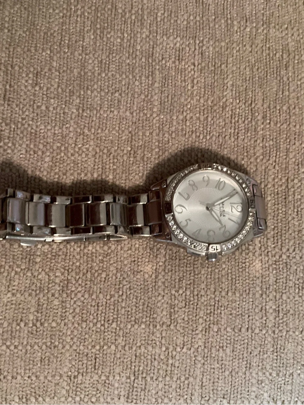 Silver Crystal-Accent Women's Bracelet Watch